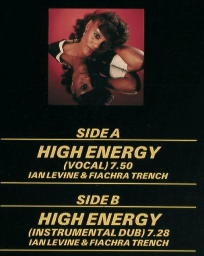 Thomas,Evelyn: High Energy *2 (vocal 7:50), Ariola(601 362-213), D, 1984 - 12inch - V7187 - 5,00 Euro