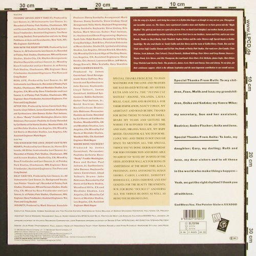 Pointer Sisters: Right Rhythm, Motown(ZL 72704), D, 1988 - LP - V7257 - 6,00 Euro