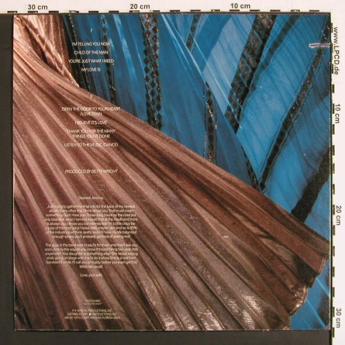 Wright,Betty: Betty Travelin'In The Wright Circle, Alston/T.K. Records(Alston 4410), US, co, 1979 - LP - V7259 - 9,00 Euro