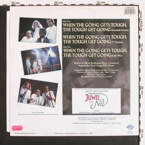 Ocean,Billy: When The Going Gets Tough..*3, Jive(6.20532 AE), D, 1986 - 12inch - V7264 - 4,00 Euro