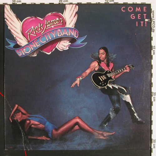 James,Rick & Stone City B.: Come Get It, m /vg+, Gordy(G7-981R1), US, co, 1978 - LP - V7370 - 7,50 Euro