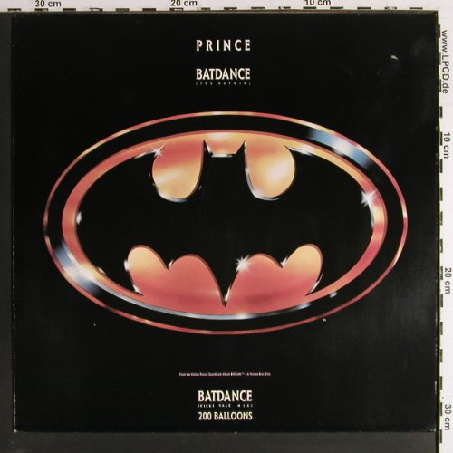 Prince: Batdance*2 (7:15)/ 200 Balloons, WB(759 921 257-0), D, 1989 - 12inch - V7388 - 5,00 Euro