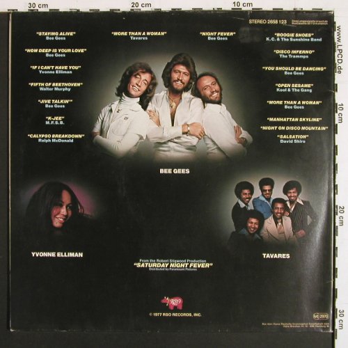 V.A.Saturday Night Fever: Original Soundtrack,Foc, m-&sol;vg+, RSO (2658 123), D, 1977 Typ: 2LP Best.-Nr.: V7508 Preis: 7,50 Euro.