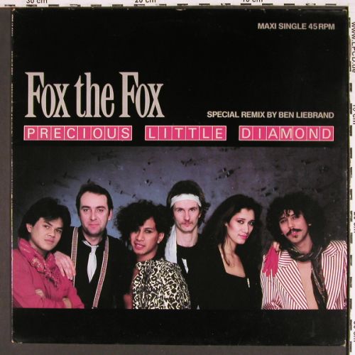Fox The Fox: Precious Little Diamond,sp.mx,7:26, CBS (CBS 12.3858), NL,m-&sol;vg+, 1984 Typ: 12" Best.-Nr.: V7589 Preis: 4,00 Euro.