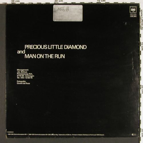 Fox The Fox: Precious Little Diamond,sp.mx,7:26, CBS (CBS 12.3858), NL,m-&sol;vg+, 1984 Typ: 12" Best.-Nr.: V7589 Preis: 4,00 Euro.