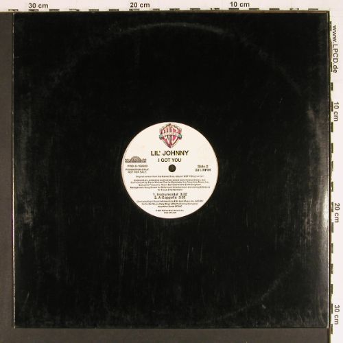 Lil'Johnny: I Got You*3(radio/instrum/A Cappel), WB(PRO-A-100609), US, Promo, 2001 - 12inch - V7610 - 5,00 Euro