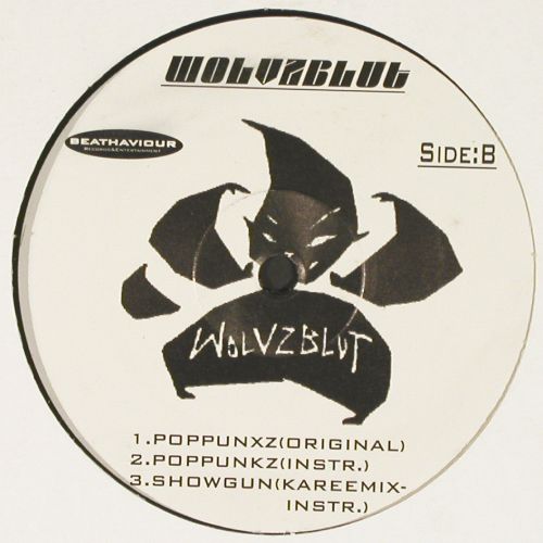 Wolvzblut: Snowgun*3&sol;Poppunxz*3, Beathaviour, D Typ: 12" Best.-Nr.: V7616 Preis: 5,00 Euro.