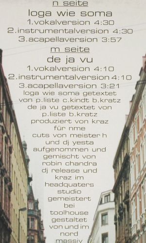 Limesrocka: Loga wie Soma*3+3, Freebase(NE-001), D, 2000 - 12inch - V7619 - 6,00 Euro