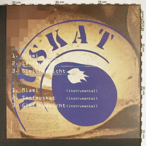Muskat: Muskat, Miami*2+4.45&sol;33rpm,like new, Mikrofett.de, EU, 2001 Typ: 12" Best.-Nr.: V7623 Preis: 7,50 Euro.