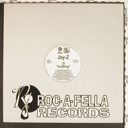 Jay-Z: Anything*4, Def Jam (JZPRO-1), US, Promo, 1999 Typ: 12" Best.-Nr.: V7626 Preis: 3,00 Euro.
