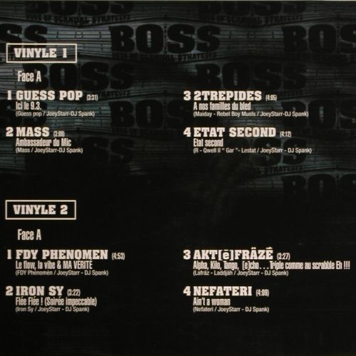 Boss: Boss Of Scandalz Strategyz, Epic (EPC 4943281000), F, 1999 Typ: 2LP Best.-Nr.: V7650 Preis: 50,00 Euro.