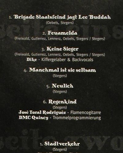 Lee Buddah: Halbgescheid, Deck 8(51002-1), D, 1997 - LP - V7663 - 50,00 Euro