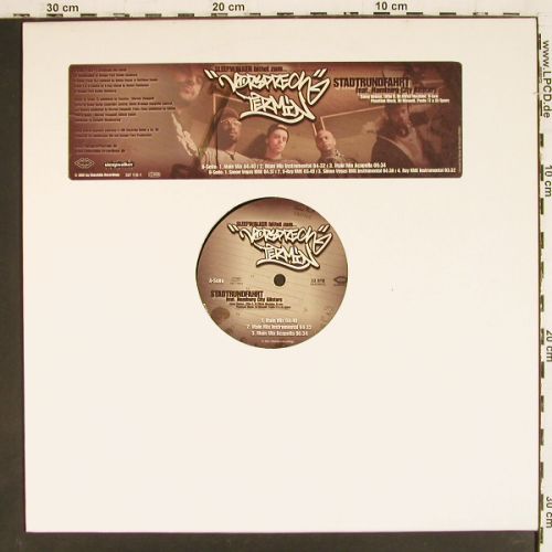 Sleepwalker f.Hamburg City Allstars: Stadtrundfahrt*7, Chinchilla Recordings (587 116-1), D, 2001 Typ: 12" Best.-Nr.: V7748 Preis: 12,50 Euro.