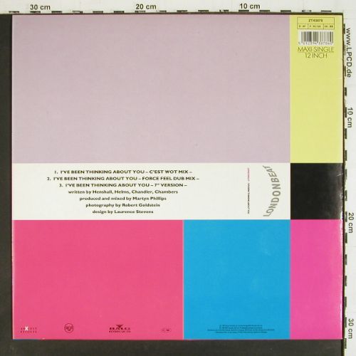 Londonbeat: I've Been Thinking About You*3, Anxious(ZT 43878), D, 1990 - 12inch - V7754 - 6,00 Euro