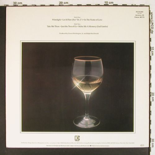 Washington Jr.,Grover: Winelight, Elektra (ELK 52 262), D, 1980 Typ: LP Best.-Nr.: V7817 Preis: 7,50 Euro.