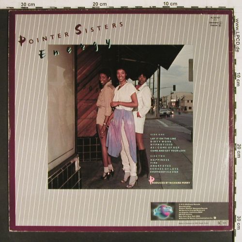 Pointer Sisters: Energy, Planet(PL 52107), D, 1978 - LP - V7840 - 7,50 Euro