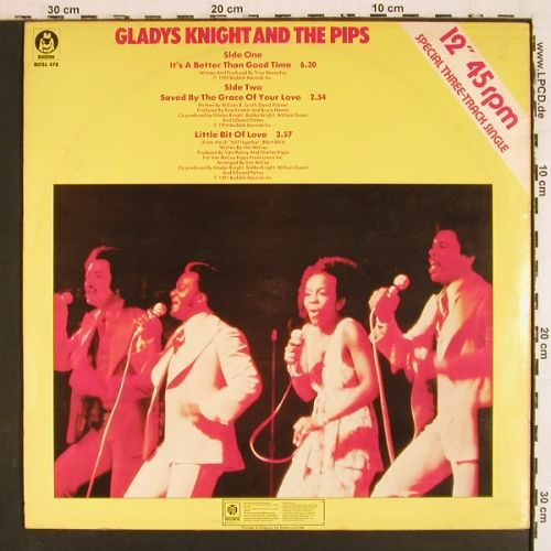 Knight,Gladys & The Pips: It's A Better Than Good Time+2, Buddah(BDSL 478), UK, m-/vg+, 1978 - 12inch - V7893 - 6,00 Euro