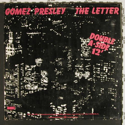 I Spies &sol; Gomez Presley: Change of life &sol; The letter, m-&sol;vg+, BMC Rec. (BMC 3604), B, 1984 Typ: 12" Best.-Nr.: V7896 Preis: 5,00 Euro.