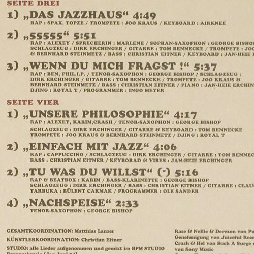 Jazzkantine: Same, Foc, m-&sol;m, BMG Ariola Hamburg (74321 23287 1), NL, 1994 Typ: 2LP Best.-Nr.: V7916 Preis: 100,00 Euro.