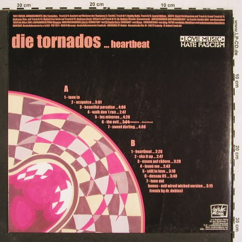 Tornados (die): Heartbeat, Höhnie Records (Hö 55 LP), D, 2001 Typ: LP Best.-Nr.: V5161 Preis: 14,00 Euro