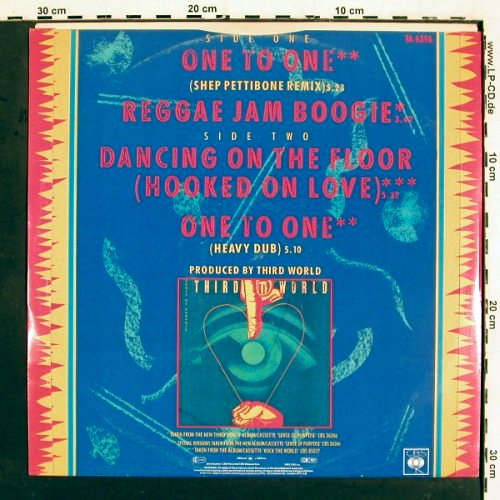 Third World: One To One 2x+2, CBS (TA 6396), UK, 1985 Typ: 12" Best.-Nr.: V5411 Preis: 5,00 Euro