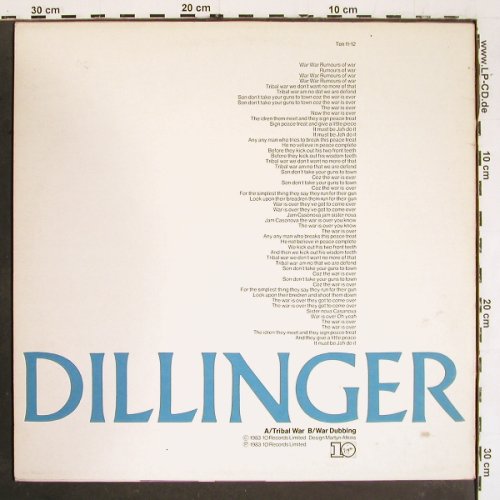 Dillinger: Tribal War / War Dubbing, 10 Virgin (TEN 11-12), UK, 1983 Typ: 12" Best.-Nr.: V5628 Preis: 3,00 Euro
