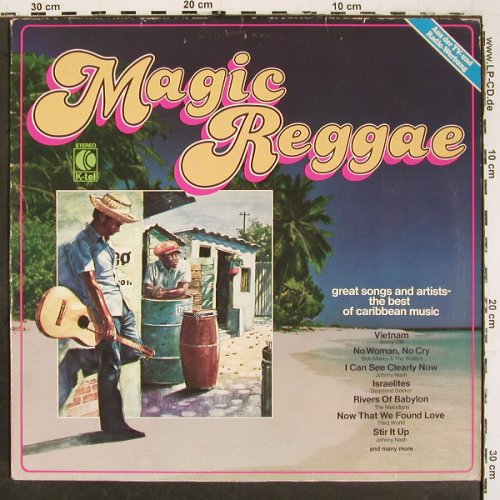 V.A.Magic Reggae: Johnny Nash ...Bob Marley, 16 Tr., K-TEL (TG 1220), D, 1979 Typ: LP Best.-Nr.: V6459 Preis: 6,00 Euro