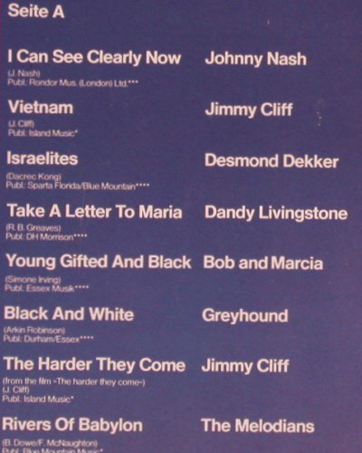 V.A.Magic Reggae: Johnny Nash ...Bob Marley, 16 Tr., K-TEL (TG 1220), D, 1979 Typ: LP Best.-Nr.: V6459 Preis: 6,00 Euro