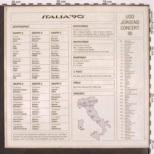 Jürgens,Udo & Nationalmannschaft: Sempre Roma, Ariola (210 434), D, 1990 Typ: LP Best.-Nr.: V2392 Preis: 6,00 Euro