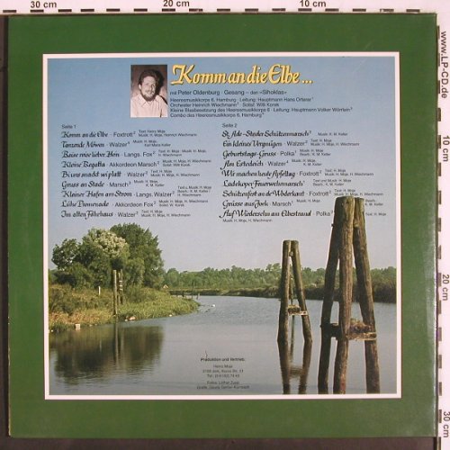 V.A.Komm an die Elbe...: mit Peter Oldenburg, 18 Tr., Foc, H.Moje / Teldec (66.22 181-01), D (1980) Typ: LP Best.-Nr.: V2449 Preis: 7,50 Euro
