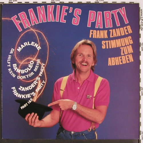 Zander,Frank: Frankie's Party, Blow Up,Club Ed. (15 673 7), D, 1988 Typ: LP Best.-Nr.: V2477 Preis: 6,00 Euro