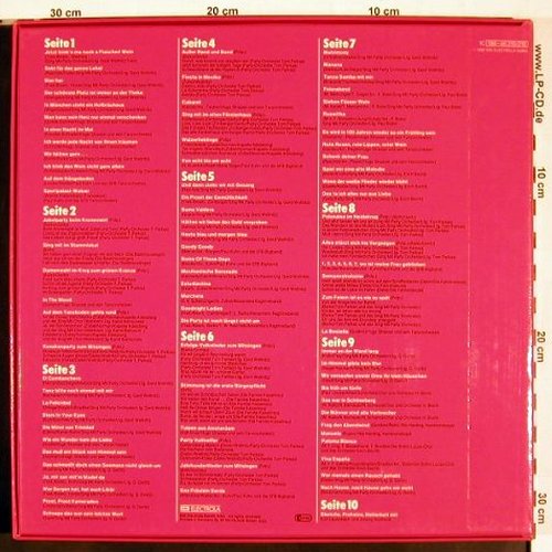 V.A.Für Jede Party'81: 250 Super-Stimmungs-Hits, Box, Columbia (198-46 215/219), D, 1980 Typ: 5LP Best.-Nr.: V2487 Preis: 9,00 Euro
