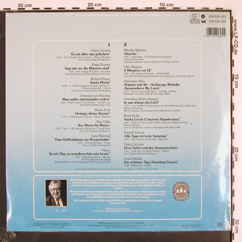 V.A.Zum Blauen Bock: Heinz Schenk...Lena Valaitis, Ariola (206 539-553), D, FS-New Typ: LP Best.-Nr.: V2582 Preis: 7,50 Euro
