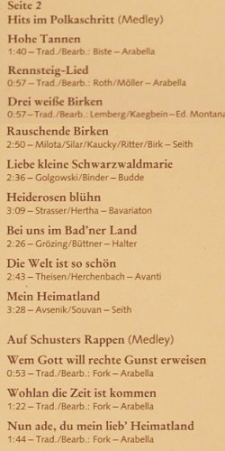 Hellberg-Duo: Wir sind zwei fröhliche Sänger, Ariola (40 872 4), D, Club Ed, 1984 Typ: LP Best.-Nr.: V2585 Preis: 5,00 Euro