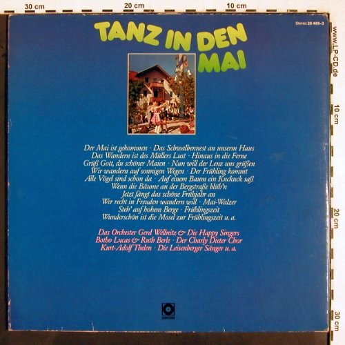 V.A.Tanz in den Mai: Orch.Gerd Wellnitz...Leisenberger S, Sonocord (28 489-3), D, 1982 Typ: 2LP Best.-Nr.: V2600 Preis: 6,00 Euro