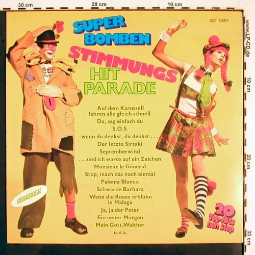 V.A.Super Bomben Stimmungs: Hit Parade. SOS... Mein Gott Walter, SST,(Cover Versionen) (SST 15017), D Typ: LP Best.-Nr.: V2602 Preis: 4,00 Euro