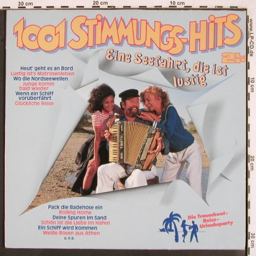 Parkas,Tommy-Orch. & Happy Singers: 1001 Stimmungs-Hits,Seefahrt d i.L., S*R (42 918 3), D, 1986 Typ: 2LP Best.-Nr.: V2606 Preis: 4,00 Euro