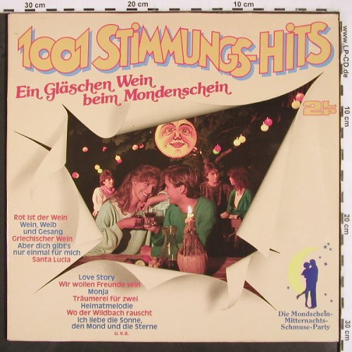 Parkas,Tommy-Orch. & Happy Singers: 1001 Stimmungs-Hits,Ein Gläschen W., S*R (42 906 8), D, 1985 Typ: 2LP Best.-Nr.: V2608 Preis: 4,00 Euro