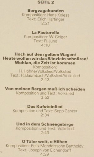 Neudert,Roland: Hohe Berge - grüne Täler, Amiga (8 56 404), DDR, 1989 Typ: LP Best.-Nr.: V2627 Preis: 5,00 Euro