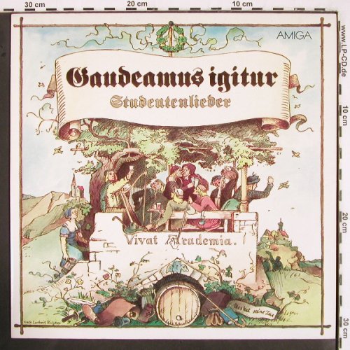 V.A.Gaudeamus igitur: Studentenlieder... BarbaRossa..., Amiga (8 45 277), DDR, 1986 Typ: LP Best.-Nr.: V2633 Preis: 5,00 Euro