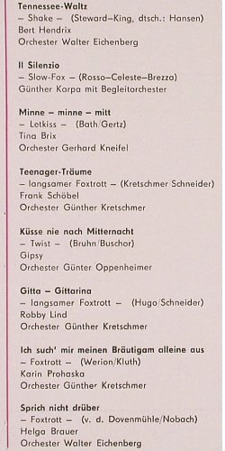V.A.Amiga Express 1965: Karin Prohaska... Helga Brauer, Amiga (8 50 053), DDR, Mono, 1966 Typ: LP Best.-Nr.: V2643 Preis: 9,00 Euro