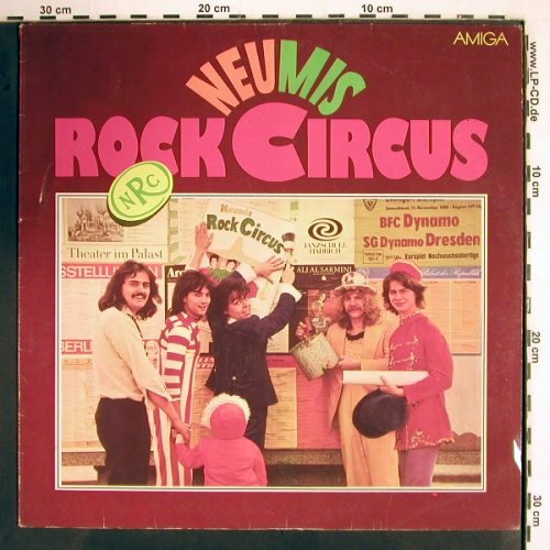 Neumis Rock Circus: Same, Amiga (8 55 857), DDR, 1981 Typ: LP Best.-Nr.: V2655 Preis: 9,00 Euro