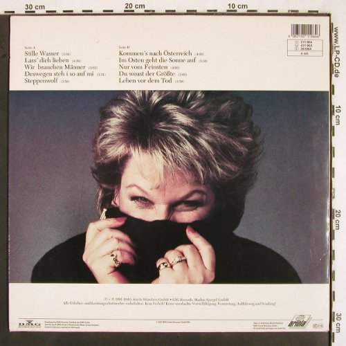 Werger,Stefanie: Stille Wasser, Facts, Ariola (211 964), D, 1991 Typ: LP Best.-Nr.: V2665 Preis: 6,00 Euro
