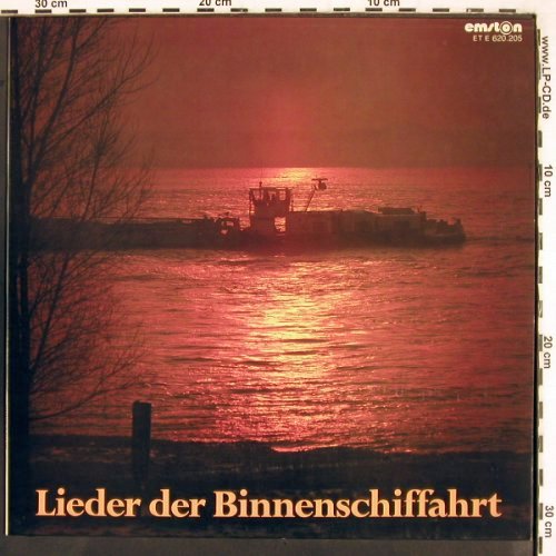 Franky, Günther und Fred: Lieder der Binnenschiffahrt, EmsTon (E 620.205), D Typ: LP Best.-Nr.: V2713 Preis: 6,00 Euro