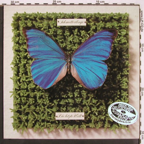 Schmetterlinge: Die Letzte Welt, Foc, Eigelstein (ES 2018), D, 1982 Typ: 2LP Best.-Nr.: V2917 Preis: 7,50 Euro