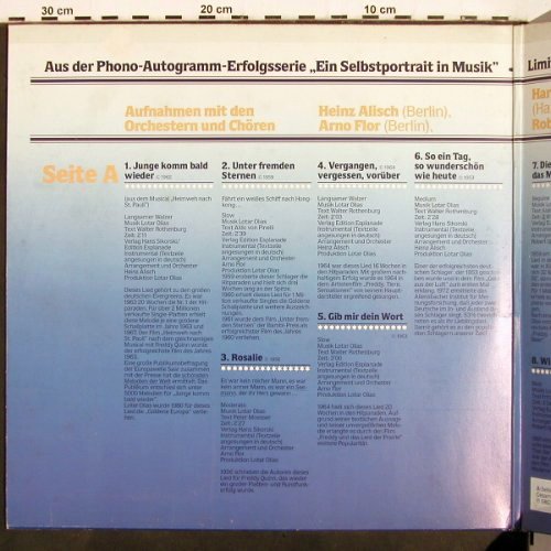 Olias,Lotar: Lifestory In Noten Folge 1, Foc, ADA 1014 (811 588-1), D Typ: LP Best.-Nr.: V2918 Preis: 6,00 Euro