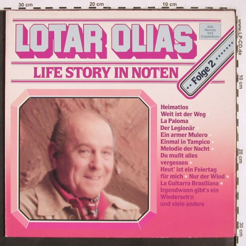 Olias,Lotar: Lifestory In Noten Folge 2, Foc, ADA 1015 (66.28 232), D Typ: 2LP Best.-Nr.: V2919 Preis: 7,50 Euro
