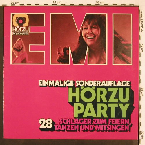 V.A.HörZu Party: 28 Schlager zum Feiern, Booklett, HörZu (SHZEL 724), D Typ: LP Best.-Nr.: V2920 Preis: 5,00 Euro