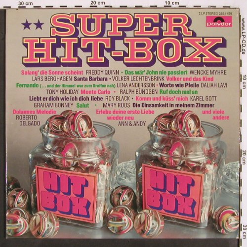 V.A.Super Hit-Box: Freddy Quinn.. Eva Maria, Foc, Polydor (2664 159), D, 1976 Typ: 2LP Best.-Nr.: V2923 Preis: 5,00 Euro