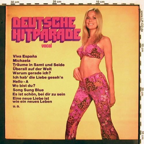 V.A.Deutsche Hitparade: Vocal (Cover Version), Clearsound (CS 535), D Typ: LP Best.-Nr.: V2924 Preis: 4,00 Euro